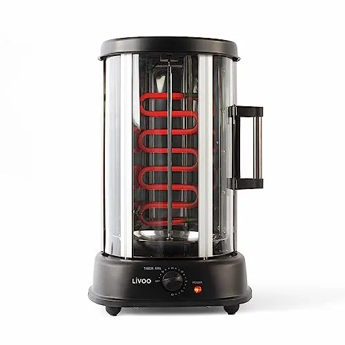 Domoclip 323DOM Vertikaler Grill mit 10 Spießen