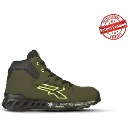 U-Power Hochschuh TYLER ESD S3 CI SRC - Leichter Sicherheitshochschuh mit atmungsaktiver Membrane und durchtrittsicherer Zwischensohle, ideal für optimalen Komfort und Sicherheit am Arbeitsplatz.