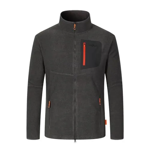 Blue Wave Herren Fleecejacke Mirco mit Stehkragen