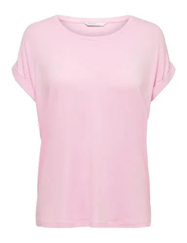 ONLY Tops für Damen Basic Kurzarm Rundhals