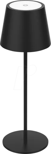 LUXULA LX700160 - LED-Tischleuchte, 3 W, 200 lm, CCT, dimmbar, Akku, IP44