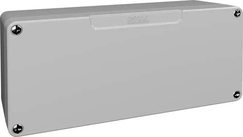 Rittal GA 9106.210 Aluminiumguss Gehäuse - Aluminiumguss-Gehäuse, IP66 Schutzart, ideal für anspruchsvolle Elektroinstallationen im Außenbereich, Maße: 175x80x58 mm.