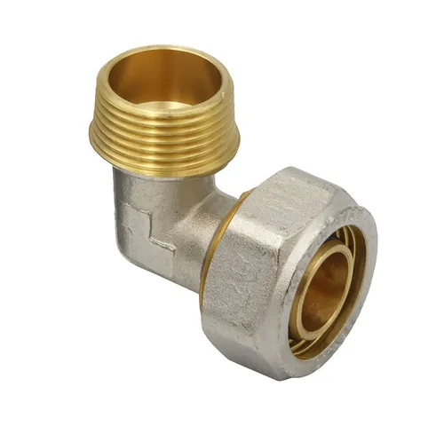 PipeTec Deutschland Gewindefitting Klemmring Schraubfitting Winkel 26x3 90° - 3/4 Zoll Aussengewinde