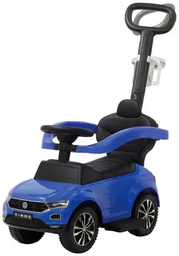 Jamara Rutscherauto VW T-Roc 3in1 blau - Kinderfahrzeuge – Flexibles 3-in-1 Rutscherauto für Kinder ab 18 Monaten, ideal für drinnen und draußen, belastbar bis 23 kg.
