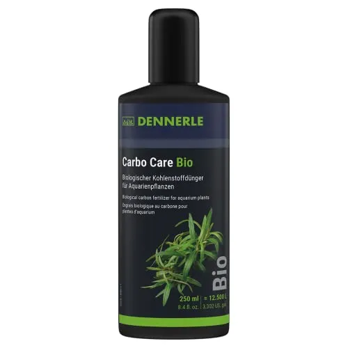 Dennerle Carbo Care Bio, 250 ml - Hochleistungs-Dünger für anspruchsvolle Pflanzenaquarien