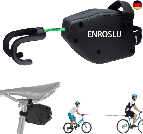 Aktualisierung Kinder Fahrrad Abschleppseil | 2.5m Einziehbarer Eltern Kind