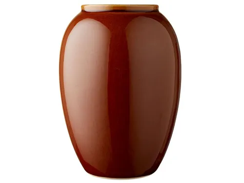 Bitz Dekovase Vase amber 20 cm (Vasen) in orange von Bitz