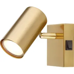 Strahler Robby in Goldfarben max. 25 Watt