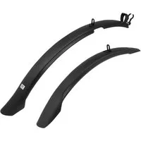 Force Schutzbleche Grand 24 Zoll bis 29 Zoll, 65 mm Breite - Hochwertiger Satz Schutzbleche für Fahrräder von 24 bis 29 Zoll. Mit flexibler Befestigung und extra breitem Design für optimalen Spritzschutz. Ideal für den täglichen Einsatz, auch für E-Bikes geeignet.