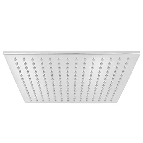 Welfenstein Regenbrause HS121 Messing 30x30 cm Regendusche eckig Kopfbrause