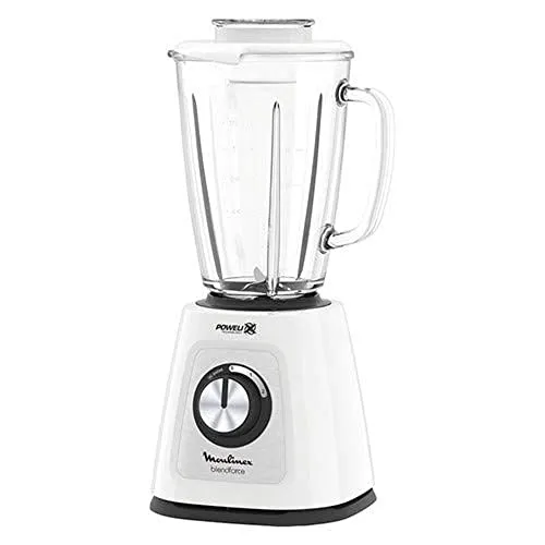 Moulinex Blendforce 2 LM4351 Mixer 800W - Standmixer mit 800W Leistung, ideal für cremige Smoothies und schnelle Zubereitung dank der starken Motorleistung.