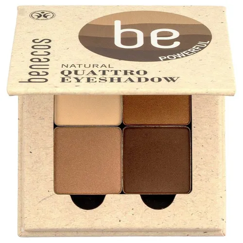 benecos Natural Quattro Eyeshadow coffee & cream