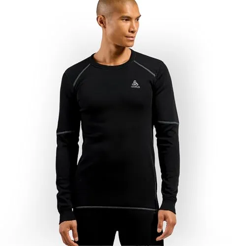 Odlo Active X-Warm ECO Herren Langarm-T-Shirt - Funktionsunterwäsche für Herren, bietet optimale Wärmeisolierung und hohe Atmungsaktivität für Wintersportaktivitäten.