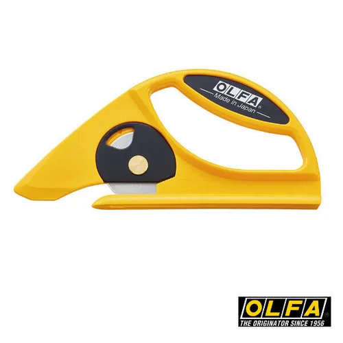 Olfa 45-C Teppich- / Linoleum-Cutter - Cutter & Schneider, mit 45mm Rundklinge für präzise Schnitte und materialschonende Anwendung, ideal für Heimwerker und Profis.