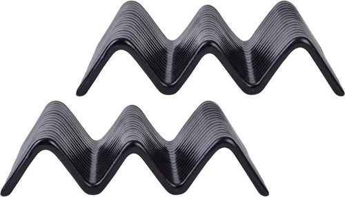 Creatable Servierschalenset Streat Food, Schwarz, 2-teilig in schwarz von CreaTable