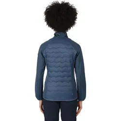 Regatta Hybrid Softshelljacke Damen Clumber III - Blau, Größe 36 - Funktionsjacken mit wasserabweisender Warmloft-Isolierung, leicht komprimierbar und ideal für aktive Outdoor-Aktivitäten, bietet Bewegungsfreiheit durch Stretch-Einsätze.
