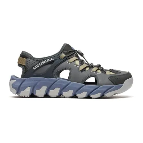 Merrell Maipo Explorer Sieve alloy/indigo 46 - Wanderschuhe mit atmungsaktivem Mesh und recycelten Materialien, ideal für Outdoor-Abenteuer und hohen Tragekomfort.