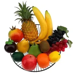 Künstliche Früchte Set 13 Stück - Künstliche Früchte Set 13 Stück – eine wunderschöne, langlebige Dekoration für dein Zuhause. Ideal für Küche, Esszimmer und als stilvolle Tischakzente ohne Verrottungsgefahr. Hol dir die frische Optik in dein Zuhause!