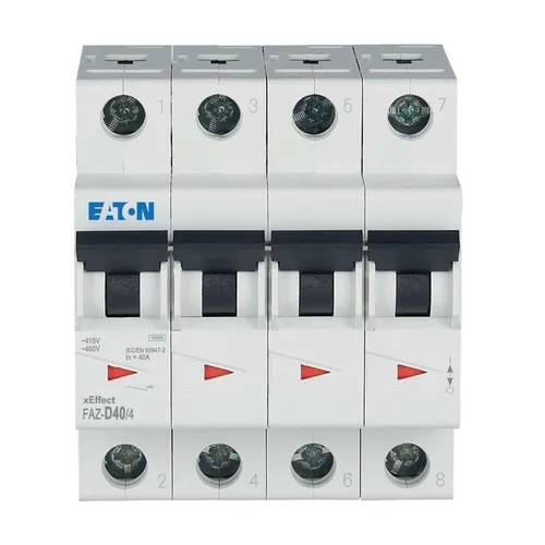 Produktbild Eaton Leitungsschutzschalter FAZ-D40/4