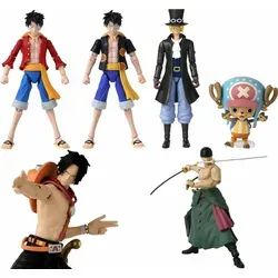 Bandai 36930 One Piece Zubehör - Mehrfarbig Zufallsmodell - Actionfiguren für Kinder, fördert die Fantasie und sorgt für pädagogisch wertvolle Abenteuer mit hochwertigem Design.
