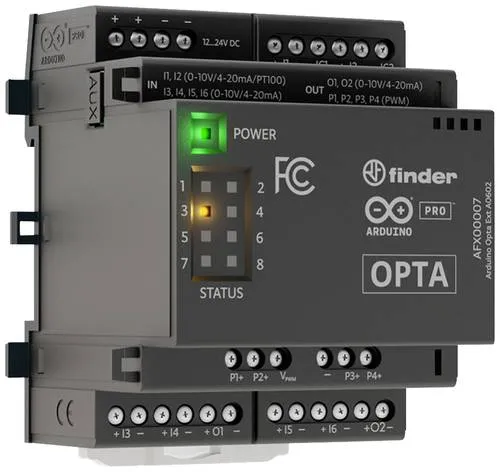 Arduino AFX00006 Erweiterungsmodul - Kit zur Erweiterung der Echtzeit-Steuerung mit 16 programmierbaren Eingängen und 8 Relais, ideal für die Automatisierung von Projekten.