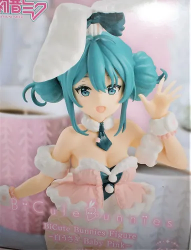 HATSUNE MIKU Bi Cute Bunnies PVC , ca. 30 cm Neu,OVP,Lizenz