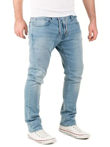 WOTEGA Noah Sweat Herrenhosen - Jeans Jogger für Herren - Herren-Jeanshosen in Slim Fit mit dehnbarem Baumwoll-Stretch-Material für optimale Bewegungsfreiheit und Komfort. Ideal für lässige Streetstyles und entspannte Stunden.