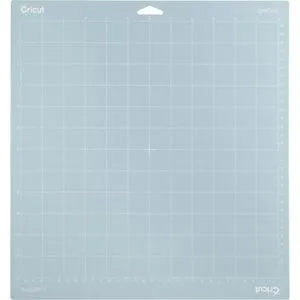 cricut LightGrip Schneidematte für Schneideplotter leicht klebend, wiederverwendbar 305 x 305 mm (12 x 12 Zoll) , 1 St.