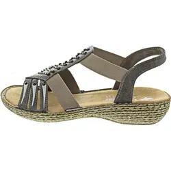 Rieker Sandalette grau 37 EU
