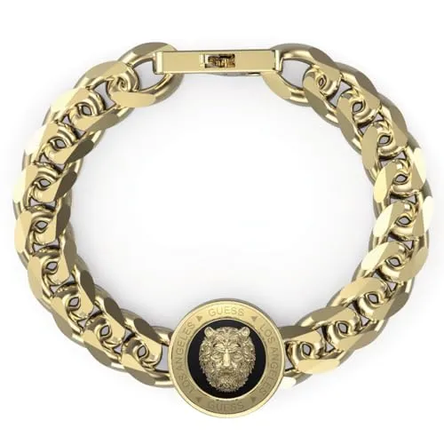 Guess Armband Lion King JUMB01314JWYGBKS in gold von GUESS