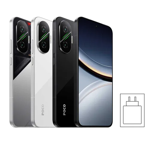 Xiaomi Smartphone F7 512GB Silber - Smartphone mit 512 GB Speicher, 6.83