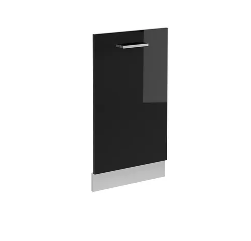 Vicco Frontblende R-Line, Schwarz Hochglanz - Sockelblende für Geschirrspüler, elegantes Design und individuelle Anpassungsmöglichkeiten für Ihre Traumküche.