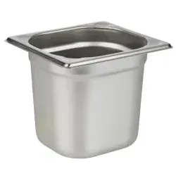 APS GN 1/6 Behälter 81606 , Maße (B x L x H): 17,6 x 16,2 x 15 cm, 2,4 Liter