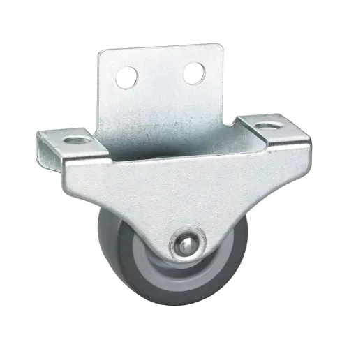 Parkett-Bockrolle 38x18 mm Möbelroller Ersatzrad Kunststoff Traglast 30 kg