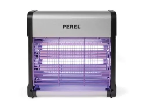 Perel Insektenvernichter 2800 V - Pflegemittel & Schädlingsbekämpfung - Effektiver, leiser Insektenvernichter ohne Chemikalien für bis zu 30 m², ideal für entspannte Abende ohne störende Fliegen und Mücken.