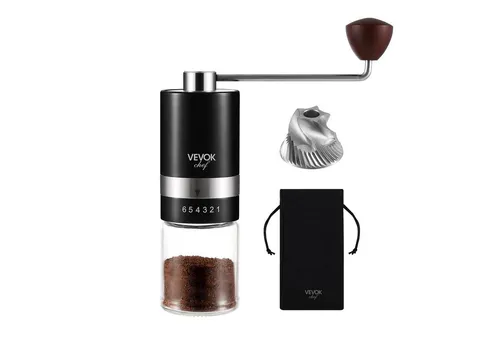 vevok chef Kaffeemühle Vevok Chef Manuelle Kaffeemühle mit 6 verstellbaren Einstellungen