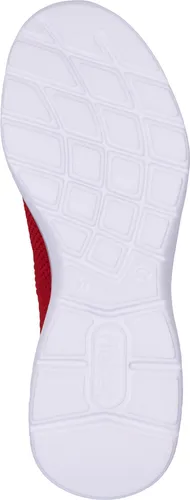 Rieker Damen Sneaker M5074 in Rot - Komfort und Stil - Sneaker für Damen in Rot aus hochwertigem Textil mit elastischem Schaftrand und flexibler EVA-Sohle für maximalen Komfort und Beweglichkeit.