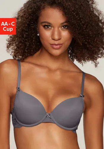 Nuance by Lascana Schalen-BH im Rücken aus Spitze, Cups aus Microtouch, Dessous