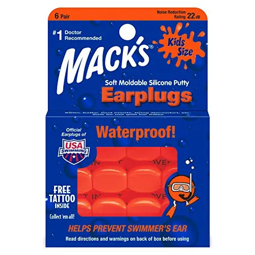 Mack's Kids Silicone Ear Plugs