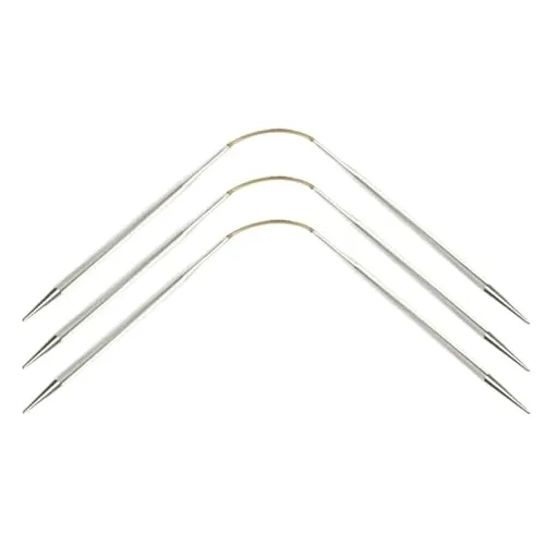 addi Strumpfstricknadeln addi Nadelspiel Set CraSY Trio - Innovatives Nadelspiel für Strickanfänger! Mit flexiblem Seil und zwei Nadeln für einfaches Stricken. Ideal für feine Garne und kreative Projekte.