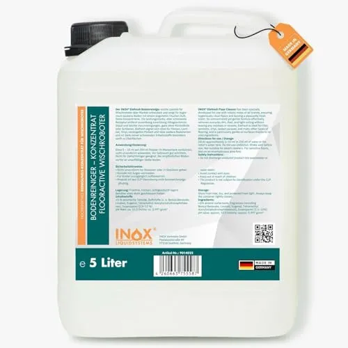 INOX® Auto Teerentferner 4 x 5L - Teerreiniger für Innenraum und Außen - Klebstoffentferner Baumharzentferner - Industriereiniger schonend zu Autolack und Chrom