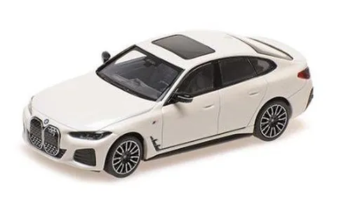 Minichamps 410024000 - i4 M50 White Metallic 2022 - Maßstab 1/43 - Hochdetailliertes 1/43 Modellauto des i4 M50 in Weiß Metallic. Ideal für Sammler und Liebhaber, bereits montiert und lackiert für sofortige Präsentation.