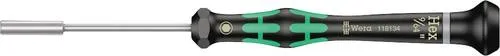 Wera 2069 Elektronik- u. Feinmechanik Steckschlüssel-Schraubendreher Schlüsselweite (metrisch): 3.6mm Schlüsselweite (Zoll): 9/64