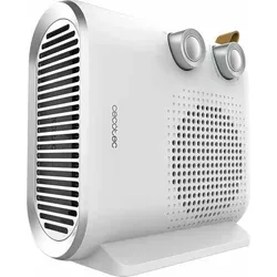 Cecotec Readywarm 2050 Max Dual Heizung Silber - Heizlüfter mit 2000 W und drei Betriebsmodi (Kühl, Warm, Heiß) für Räume bis 20 m². Leise, leicht zu bewegen und mit Überhitzungsschutz für maximale Sicherheit.