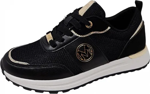 Mexx Nouraya Damen Sneaker in Schwarz, Größe 37 - Damen-Sneaker mit modernem Design und optimalem Tragekomfort, perfekt für den Alltag und Freizeitaktivitäten.