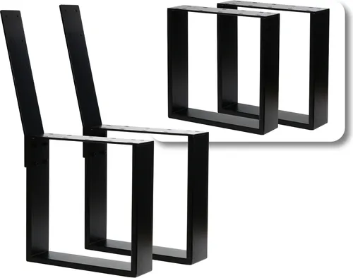 HAGO24 Bankgestell Schwarz von HAGO