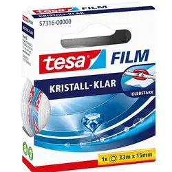 tesa klar, 33m:15mm, Hängefaltschachtel 33 m von tesa