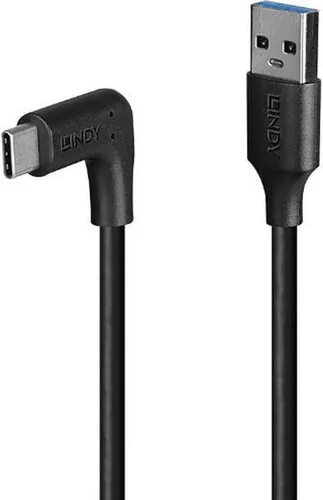 Lindy 1.5m USB 3.2 Typ A an C Kabel 90° gewinkelt