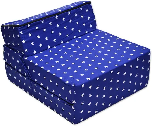 Klappmatratze Faltbare Kindermatratze – 3-in-1-Kindersofa & praktisches Kinderbett, Best for Kids, 12 cm hoch