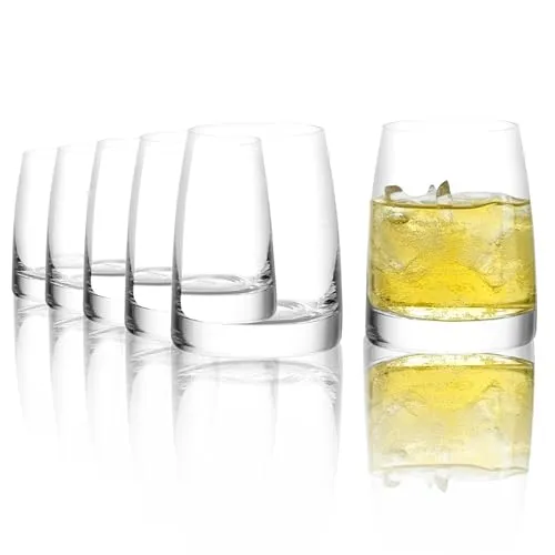 Exquisit Stölzle Becher 150ml (6Stk) - Hochwertige Gläser für Säfte, Mineralwasser und Spirituosen, ideal für festliche Anlässe und den täglichen Gebrauch.